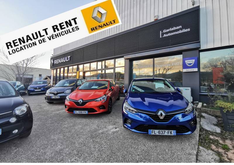 Location de voitures derniers modèles, pas cher Renault Rent à Aubagne